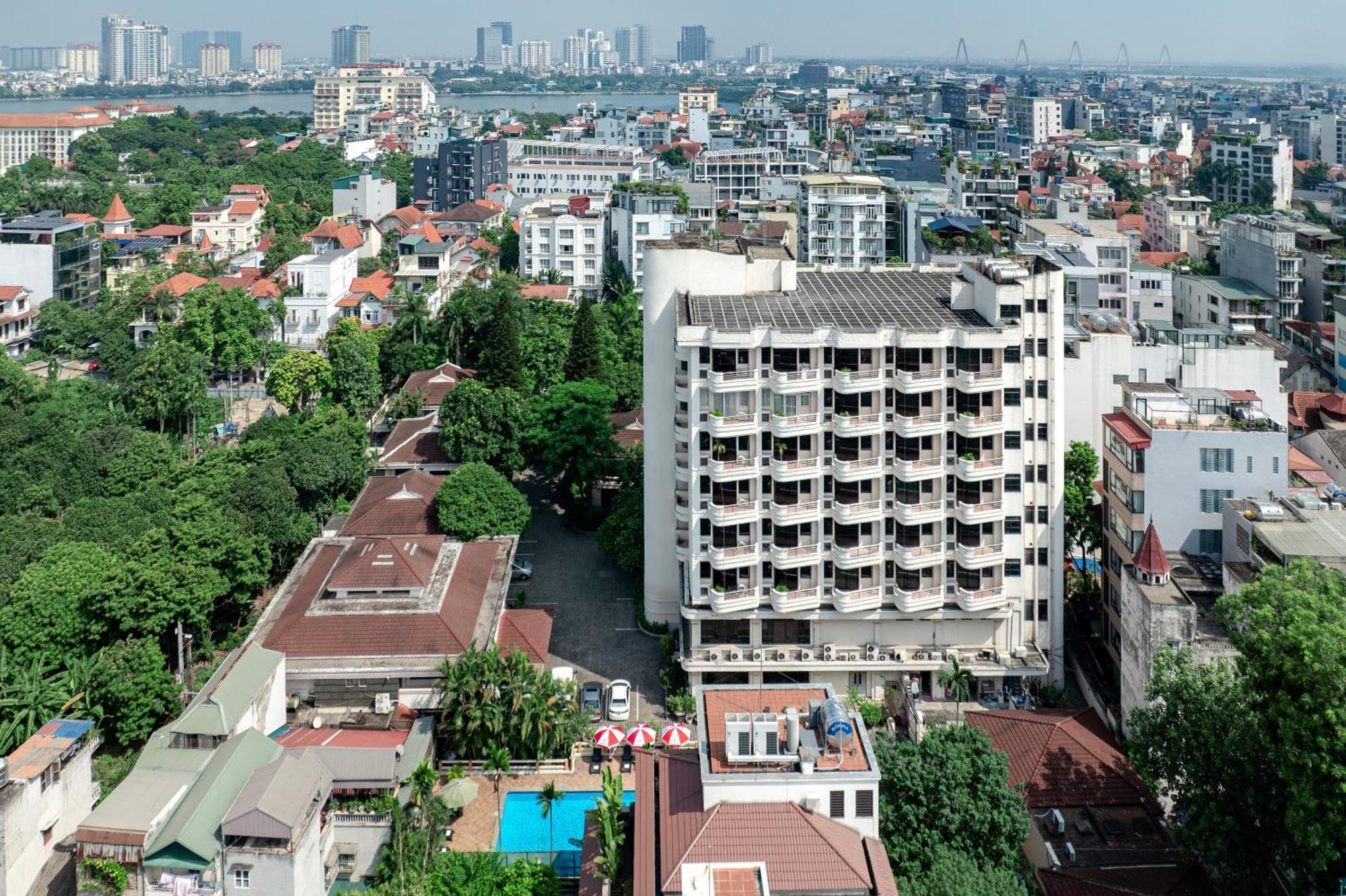 ออเรียนทอลพาเลสอพาร์ตเมนท์ Hotel ฮานอย ภายนอก รูปภาพ