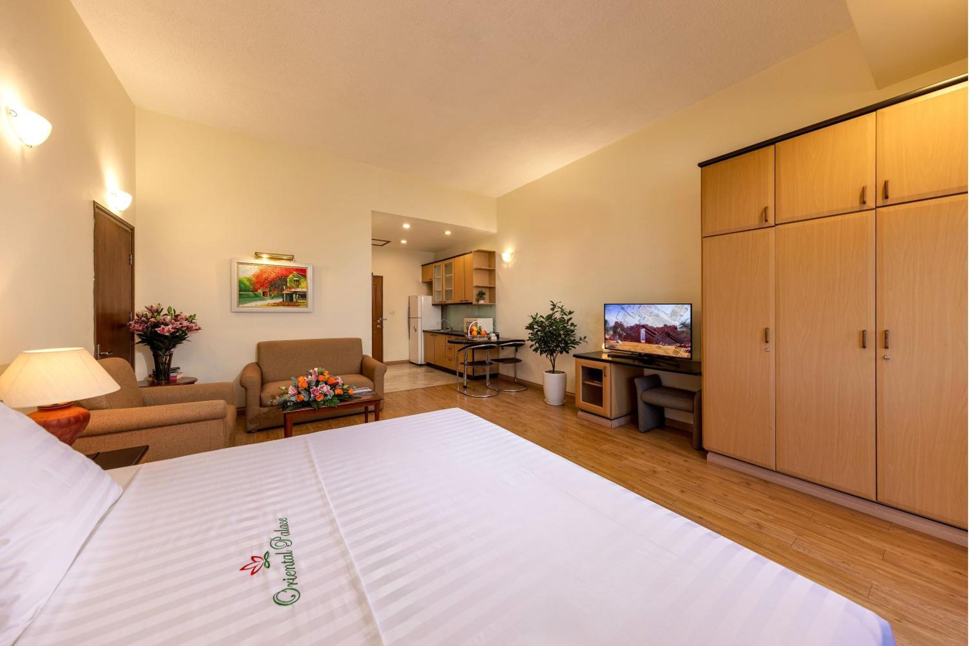 ออเรียนทอลพาเลสอพาร์ตเมนท์ Hotel ฮานอย ภายนอก รูปภาพ