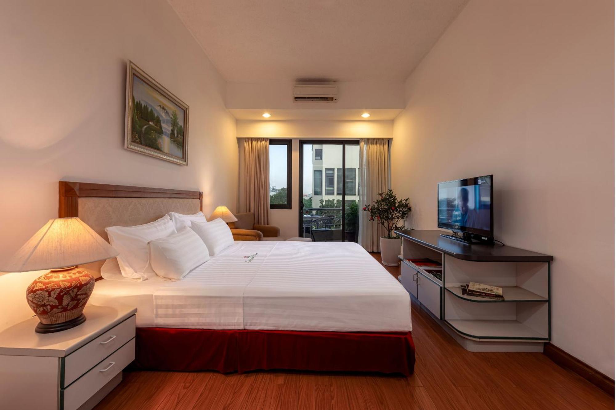 ออเรียนทอลพาเลสอพาร์ตเมนท์ Hotel ฮานอย ภายนอก รูปภาพ