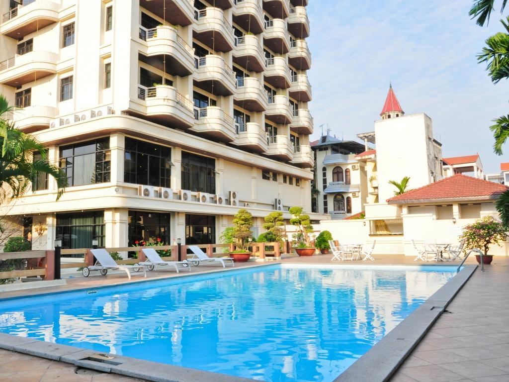ออเรียนทอลพาเลสอพาร์ตเมนท์ Hotel ฮานอย ภายนอก รูปภาพ